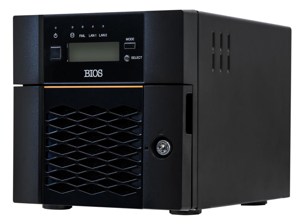 センチュリーRAID機能付きHDDケース +HDD 4TB×５本組込み済 センチュリー、3.5インチHDDを4台搭載できるHDDケース